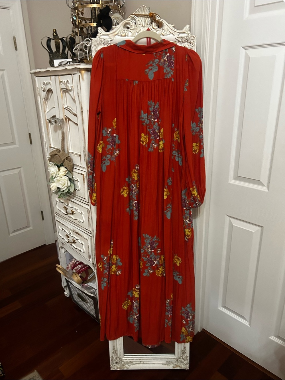 Free people Rosemary maxi dress large ECU - Picture 2 of 9